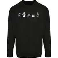 Merchcode Christmas Elements Pitkähihainen T-paita
