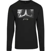 Mister tee Urban Classics Pray Pitkähihainen T-paita
