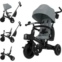 Kinderkraft Kolmipyörä Aveo 2 Plus, Harmaa