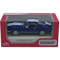 KINSMART Metallinen leikkiauto 1967 Shelby GT-500, 1:38