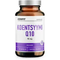 ICONFIT Ubikinoni Q10 (Koentsyymi), 90mg 90 kaps 90 kaps