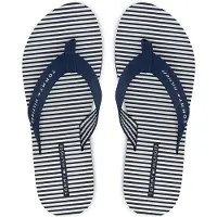 Tommy Hilfiger Varvastossut 'Ithaca' tummansininen / valkoinen