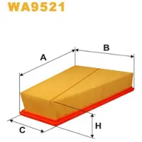 WIX FILTERS Ilmansuodatin WA9521