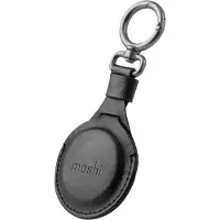 Moshi Key Ring, AirTag -avaimenperä, Musta