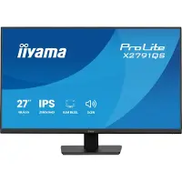 Iiyama ProLite X2791QS-B1, 68,6 cm (27"), 2560 x 1440 pikseliä, Quad HD, LED, Musta
