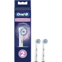 Oral-B Refiller Sensitive Clean & Care 2-pakkaus