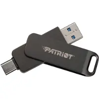 Patriot – Patriot Rage R550 512GB, USB stick (black, USB-A and USB-C 3.2 Gen 1) (PE512GR550DSAD)