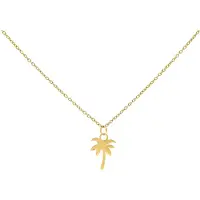 Wildcat Palm Necklace - kaulakoru - Kultainen metalli