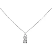 Wildcat Little Gummibear Necklace - kaulakoru - Hopeinen metalli