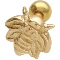 Wildcat Bee Silver Earbarbell<!--63fedf8bd77ea--> - Kultainen metalli