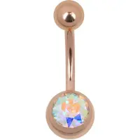 Wildcat Jewelled Bananabell - 8,0 mm, Aurora Boreale