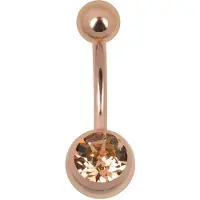 Wildcat Jewelled Bananabell - 8,0 mm, Apricot