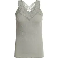 Rosemunde Rwbernadine Sl Lace Top - Khaki green - M