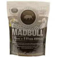 Madbull 0.20g Bio Premium Match Grade Pla 4000rds Airsoft-kuulat