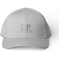 C.P. Company for man. 20CMAC048A006288A Gabardine cap grey (OSFA), Casual, Cotton