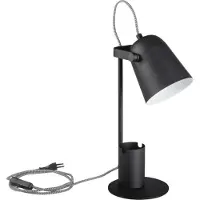 Kanlux S.A. Raibo pöytävalaisin 38cm E27 musta