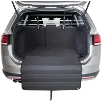 Trixie auton tavaratilan suojus - Taittuva puskurinsuoja 80x63 cm musta