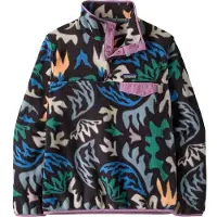 Patagonia W's LW Synch Snap-T P/O Kaleido: Black - XL