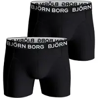 Björn Borg Cotton Stretch Boxer 2P - Black - 170