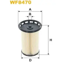 WIX FILTERS Polttoainesuodatin WF8470