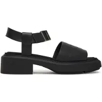 Calvin Klein Chunky Sandal Lth Mg - Black - 41