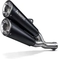 Akrapovic Black Edition Ducati Ref:s-d8so6-isssbl Stainless Steel Ei-homologoitu Slip-on äänenvaimennin