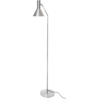 Frandsen Lattiavalaisin Lyss, Alumiini/harmaa/sinkki, Olohuone/ruokailutila, Alumiini, Design, jalkalamppu