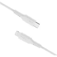 FIXED FIXDLS-CL2-WH, 2 m, Lightning, USB C, Uros, Uros, Valkoinen