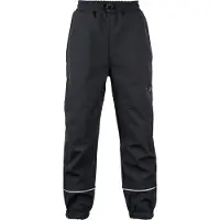 Lindberg Kids' Melbourne Softshell Pants Black Sadehousut 130
