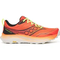 Saucony Men's Peregrine 16 Fire/black Juoksukengät 44.5