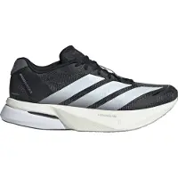 Adidas Juoksukengät 'Adizero Boston 13' vaaleanharmaa / musta / valkoinen