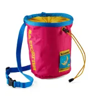 La Sportiva Climbing On The Moon Chalk Bag Fucsia/Giallo OneSize