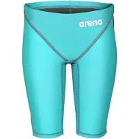 Arena Urheilullinen uima-asu 'POWERSKIN ST NEXT JAMMER JR' turkoosi / valkoinen