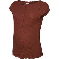 Mamalicious Mladine Lia Cap Jrs Top 2F - Burgundy - XL