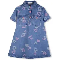 Billieblush Denim Dress - Blue - 104