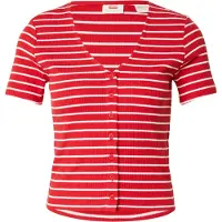 Levi's Neuletakki 'Muse Tee' punainen / valkoinen
