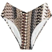 Next Bikinihousut beige / ruskea / taupe / musta