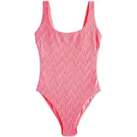 Next Muotoileva uimapuku neonpinkki