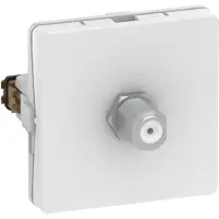 LAURITZ KNUDSEN Fuga f-connector plain 1m wh