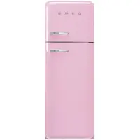 Smeg FAB30RPK6 Jääkaappi/Pakastin 172 cm, Saranointi oikealla, Vaaleanpunainen