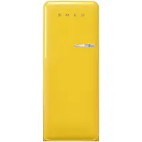 Smeg 50's Style FAB28LYW6 -jääkaappi pakastelokerolla