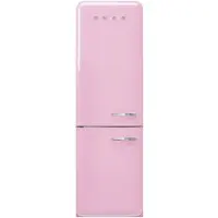 Smeg FAB32LPK6 Jääkaappi/Pakastin 197 cm Saranointi vasemmalla Vaaleanpunainen