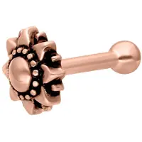 Wildcat Sunflower Earbarbell<!--64107a7365802--> - Ruusukultainen metalli
