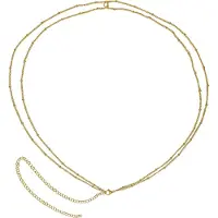 Wildcat Connected Satellite Belly Chain - vatsaketju - Kultainen metalli
