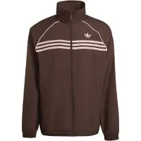 Adidas Välikausitakki ruskea / roosa / valkoinen