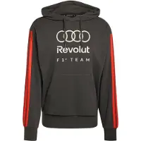Adidas Urheilullinen collegepaita 'Audi Formula One Team DNA' punainen / musta / valkoinen