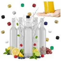 Hobby Hall 5x lasipulloa Kryształ 500ml kotitekoisia juomia varten