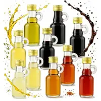 Hobby Hall 10x 40 ml lasipulloa "galonik" korkilla
