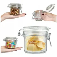 Hobby Hall Hermeettinen lasipurkki 200ml, jossa lasikansi