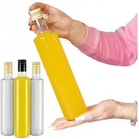 Hobby Hall 10x lasi "dorica" ​​pulloa 500 ml oliiviöljylle, likööreille, etikalle